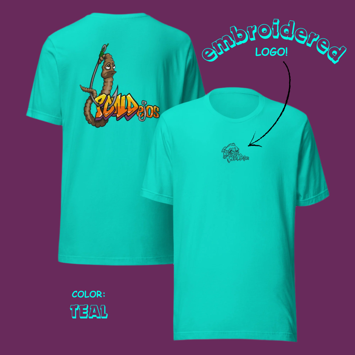 PONDejos Worm Tee
