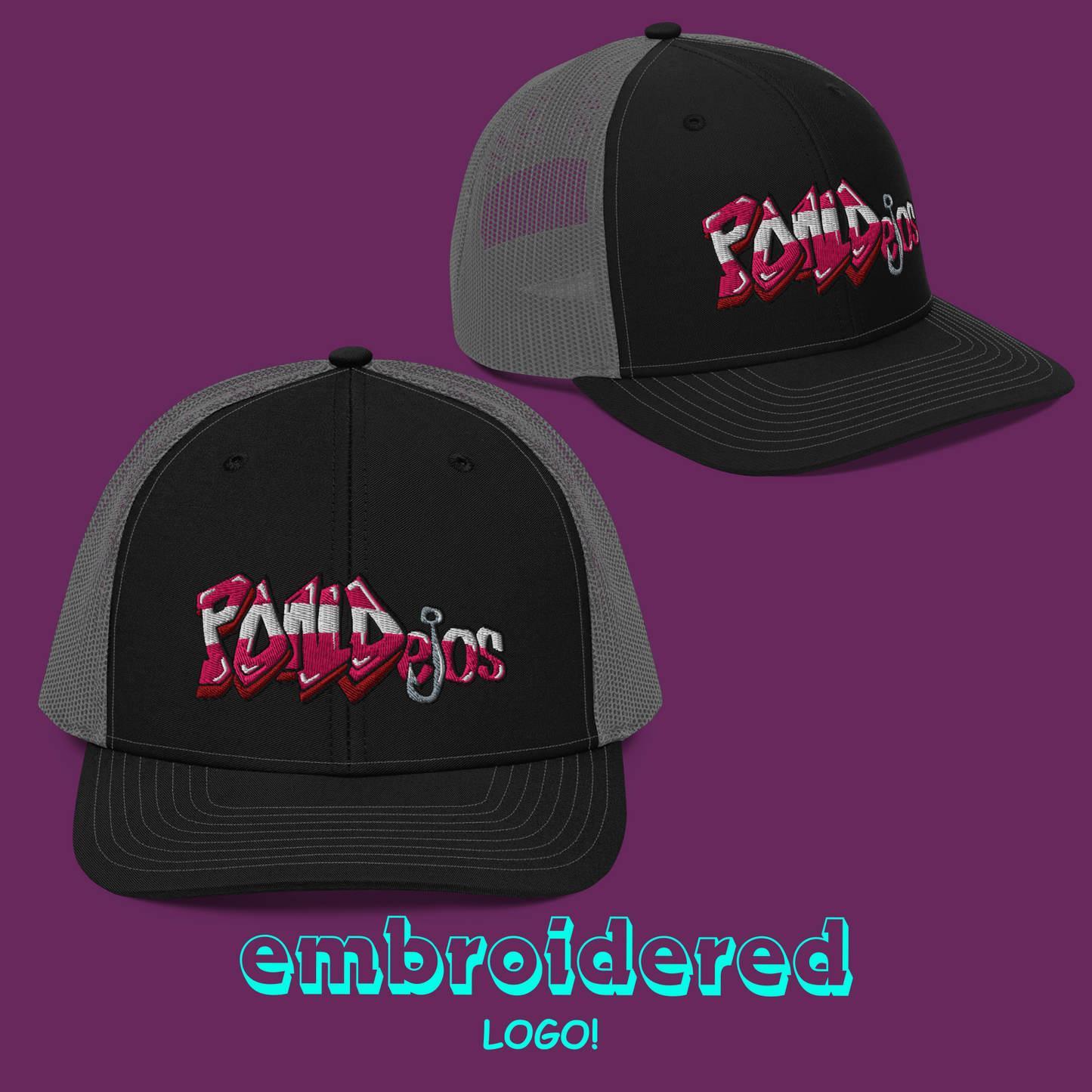 PONDejos Signature Richardson Hat - Pink Edition