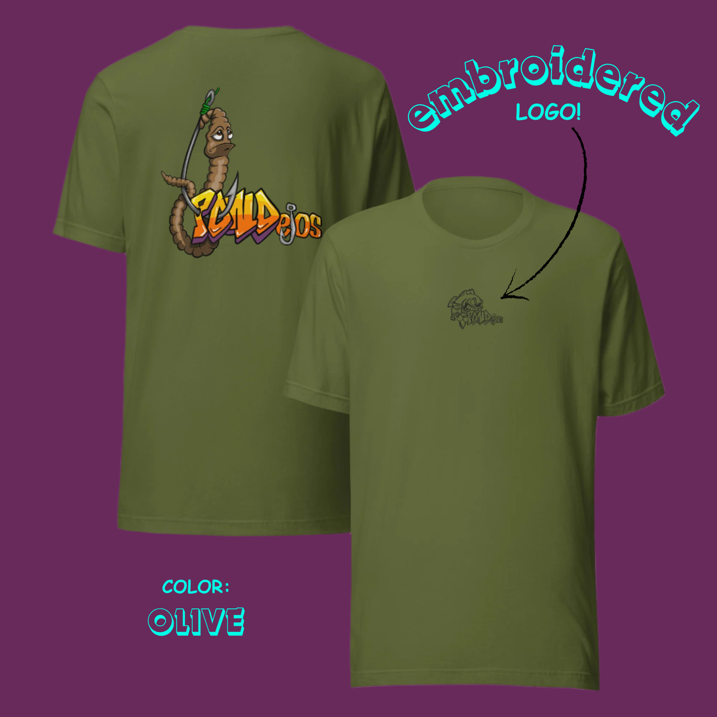 PONDejos Worm Tee