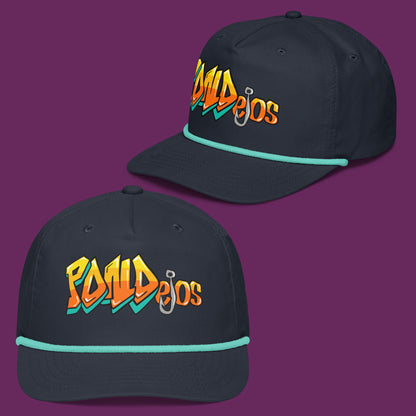 PONDejos Rope Hat - Teal Bottom