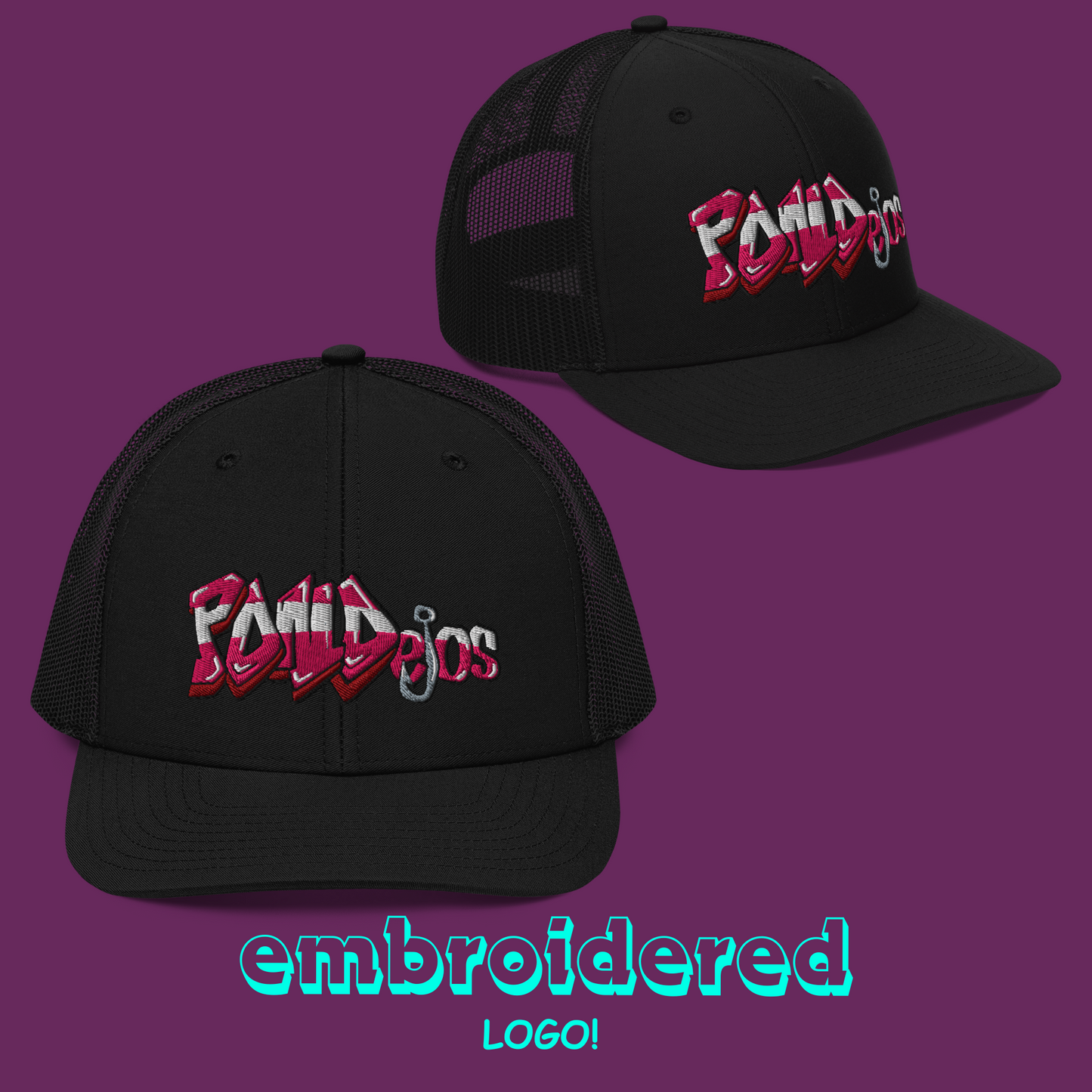 PONDejos Signature Richardson Hat - Pink Edition